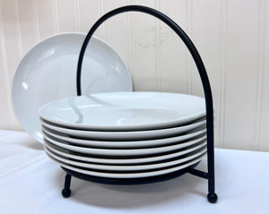 8 Plates With Stand